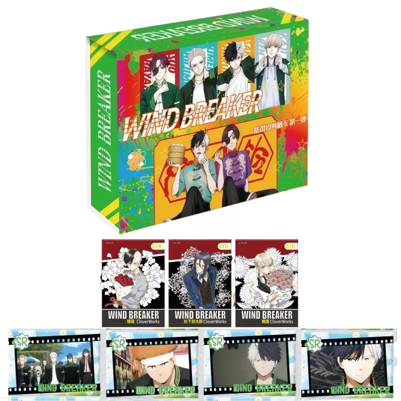 

Официальные карты аниме серии Cloud Wind Chime, персонажи, периферийные устройства, сборные игрушки, карты, подарки, оригинальная коробка