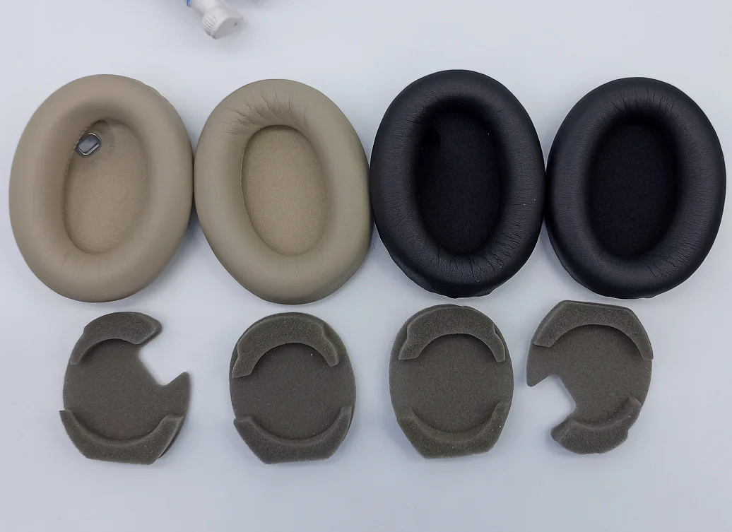 Ohr Pads für Sony WH-1000XM2 WH-1000xm3 WH-1000XM4 Kopfhörer Hohe Qualität Schaum Ohr Pads Kissen Mit Schnalle Baumwolle Pad 2,16 – Detail 5