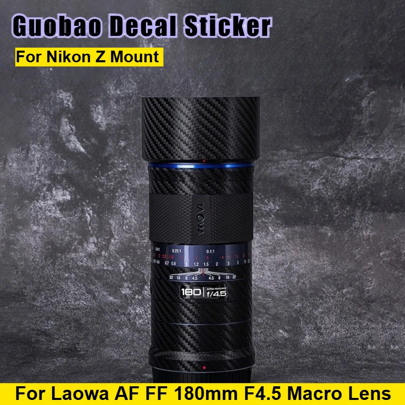 ラオワ-af-ff-180mm-f45-マクロ-ニコン-z-マウント-レンズ-ステッカー-デカール-スキン-レンズ-ビニール-ラップ-フィルム-コート-180-45