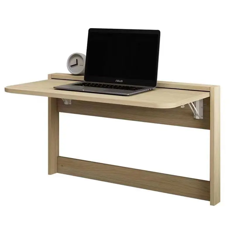 Invisible wall-mounted folding computer table household small wall study desk bedroom multi-function table