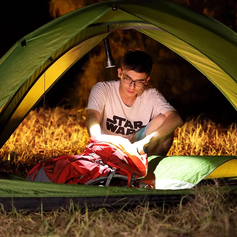 Imagem -05 - Nextool-lanterna Led Recarregável 5000mah 2000lm 380m Modos Ipx7 Impermeável tipo c Camping Tocha de Busca ao ar Livre