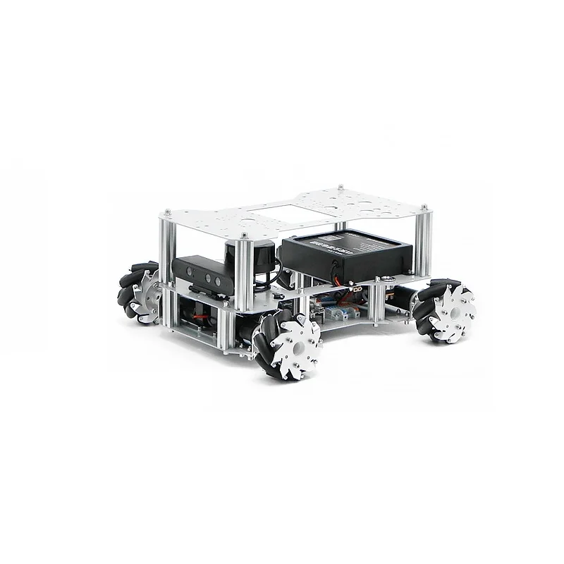 Maßgeschneiderte 4WD Mecanum RC Ground Unmanned Vehicle UGV Mobile Robot Car Chassis Platform