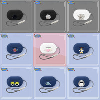 for OnePlus Buds Pro 3 Case Earphone Silicone Earbuds Duck Lovely Soft Protective Headphone Cover Headset Skin With Rope