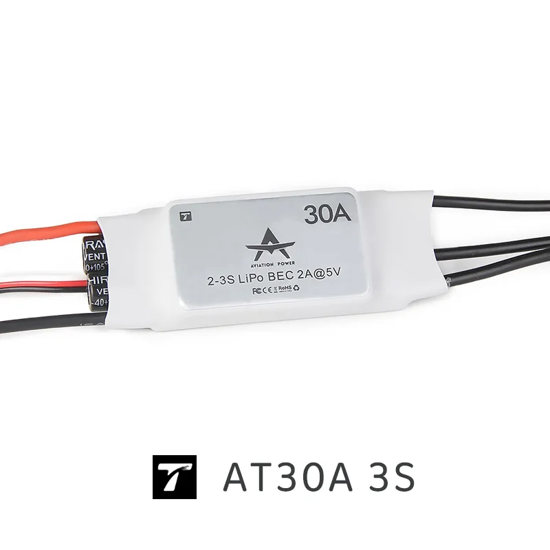 AT30A T-MOTOR AT series ESC Brushless ESC for Assemble fixed wing