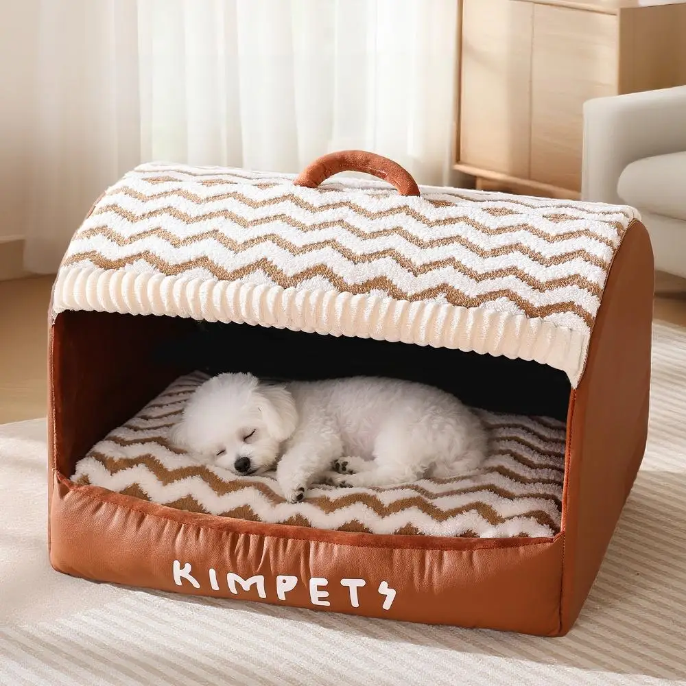 

Pet Nest Autumn/Winter Cat/Dog Large Space Dog House Warm and Windproof Cat Nest Autumn/Winter Pet Supplies in stocks