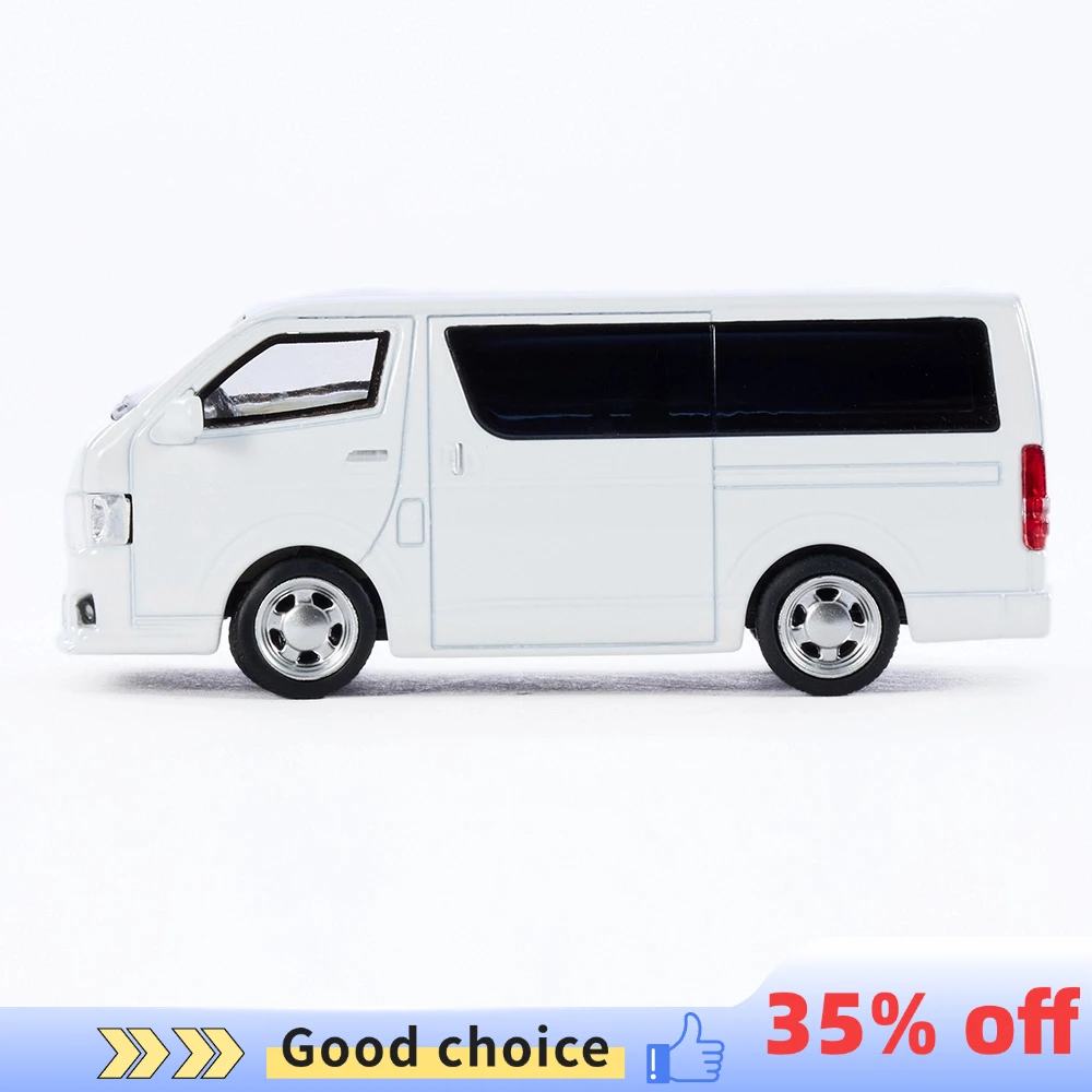 MASDI 1/64 Zeeleeuw Wit & Zwart Diecast Voertuig Diecast Metaallegering Speelgoed Model Auto Motor Model Geschenken voor tiener Volwassenen