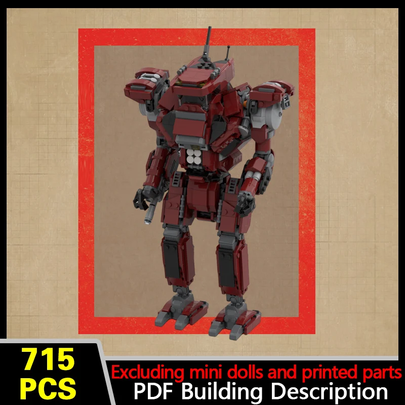 Battletech Panther Model MOC Building Bricks War Equipment Modular Technology Gifts Holiday Assemble Children Toys Suit