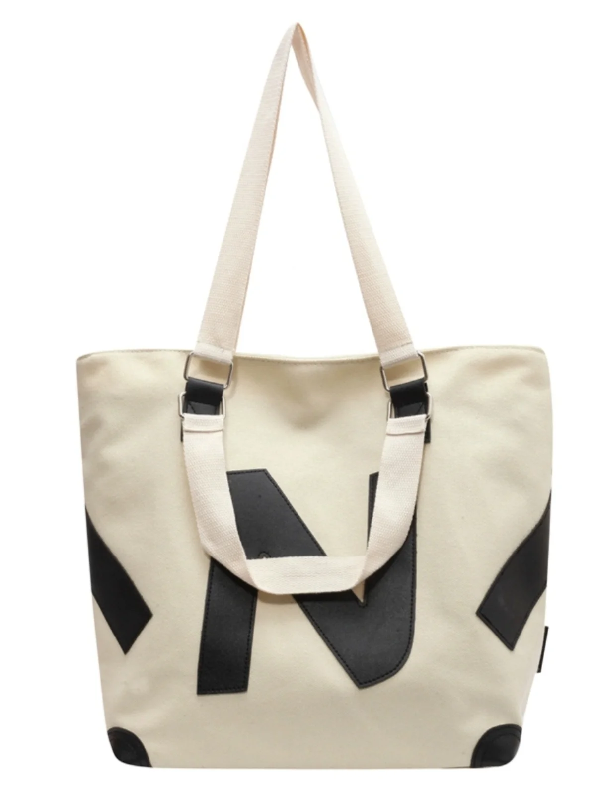 

Casual Large Capaci Canvas Tote Bag Women's New 2025 Japanese Sle Class Handbag INS Student Single oulder Bag