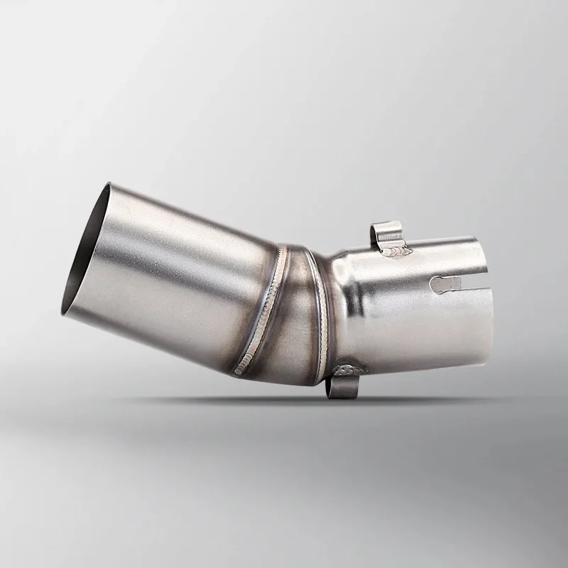Stainless Steel Exhaust Middle Pipe For CFMOTO 450SR 450 SR 2023-2025 Motorcycle Modified Mid-Link Section Upgrade