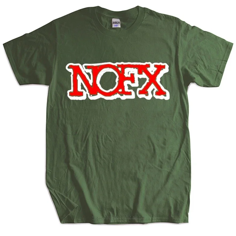 NOFX T SHIRT Hardcore Punk Black Flag Graphic Tee men summer cotton tshirt white tops Mens sbz4248