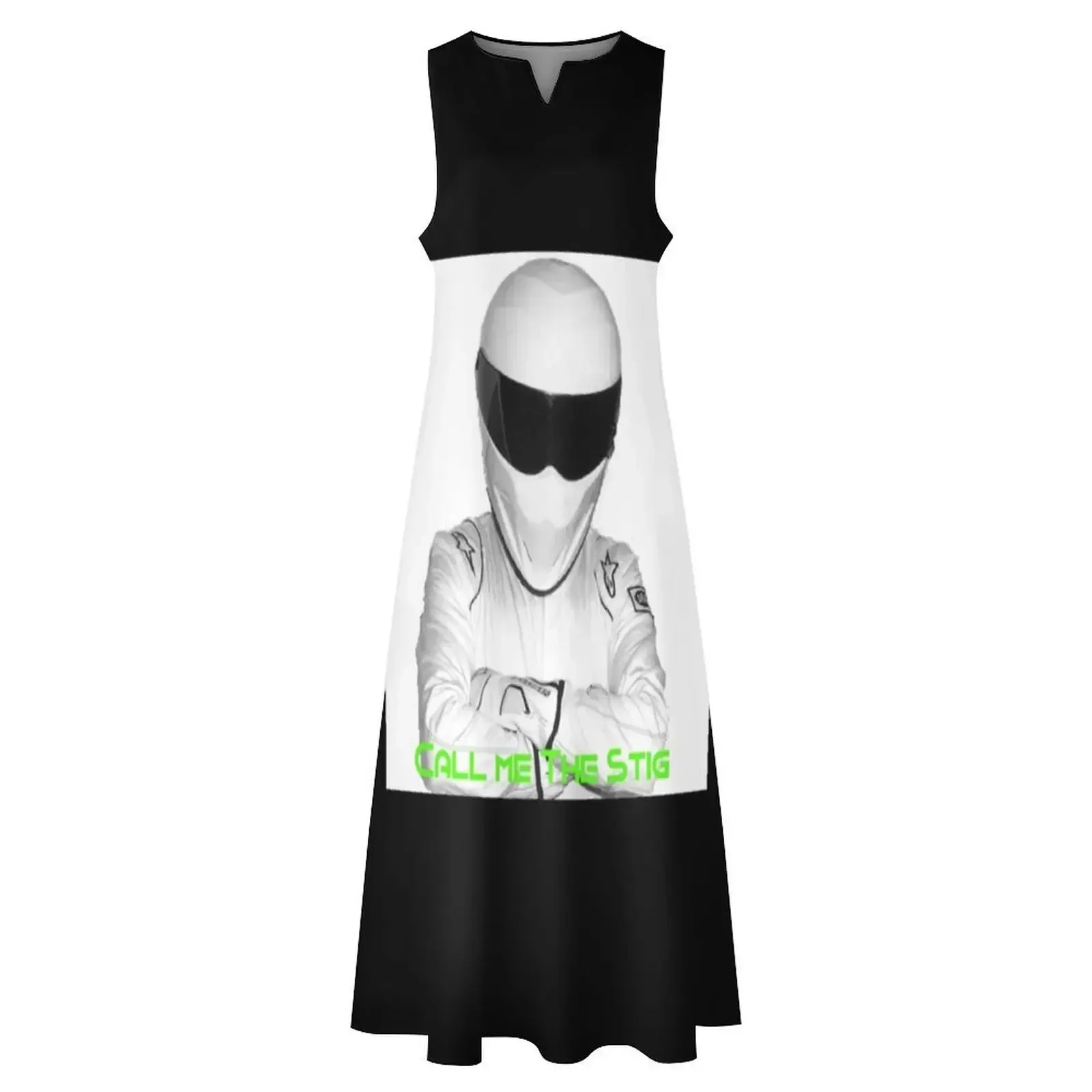 اتصل بي The Stig تي شيرت كلاسيكي فستان طويل ملابس نسائية موضة 2025 فستان