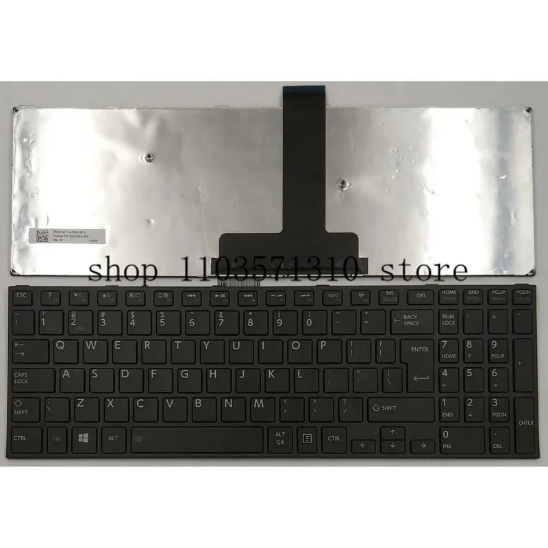 New Laptop keyboard for toshiba Satellite Pro R50-C Tecra A50-C Z50-C US P000652980 G83C000GJ5US MP-14A73US-3561