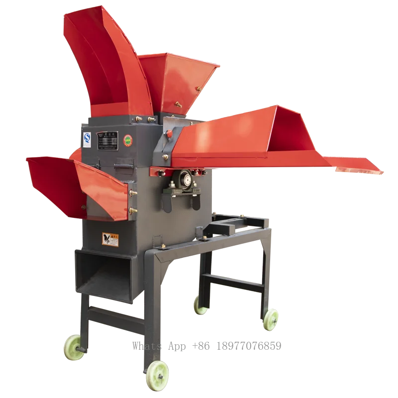 Hot Sale Multifunctional Wet And Dry Chaff Cutter Poultry Feed Processing Machine Animal Feed Grass Chopper In Southeast Asia