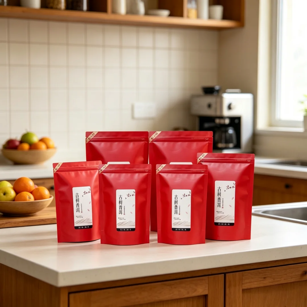 High quality 250g Longjing Tea Zipper Bag Long Jing tea Seal bag Jin Jun Mei Green Tea Packing Bag