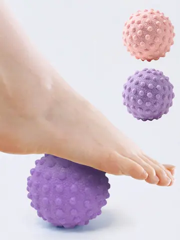 Fascia Ball Raised Point Massage Ball TPR Posture Master Yoga Ball Waist and Back Foot Massage Ball
