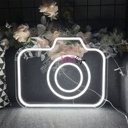LED Neon Custom Night Light Sign Room Store Decorations Camera Neon Led Lights Lamps Sign Art Wall Hanging Decor Gifts
