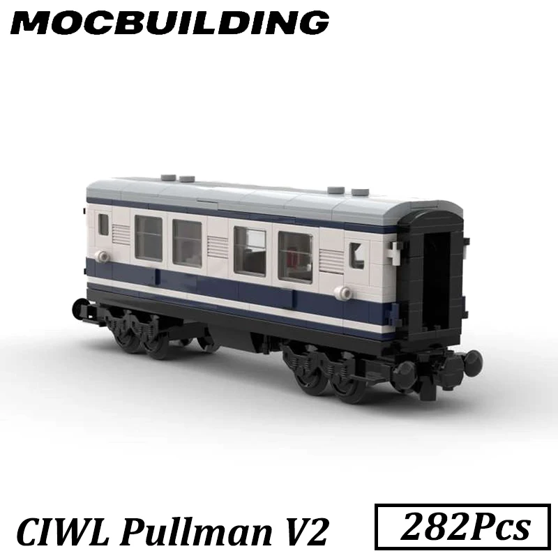 Car Train Model Railway Accessories MOC Building Blocks Bricks DIY Display Construction Toys Birthday Gifts Christmas Present