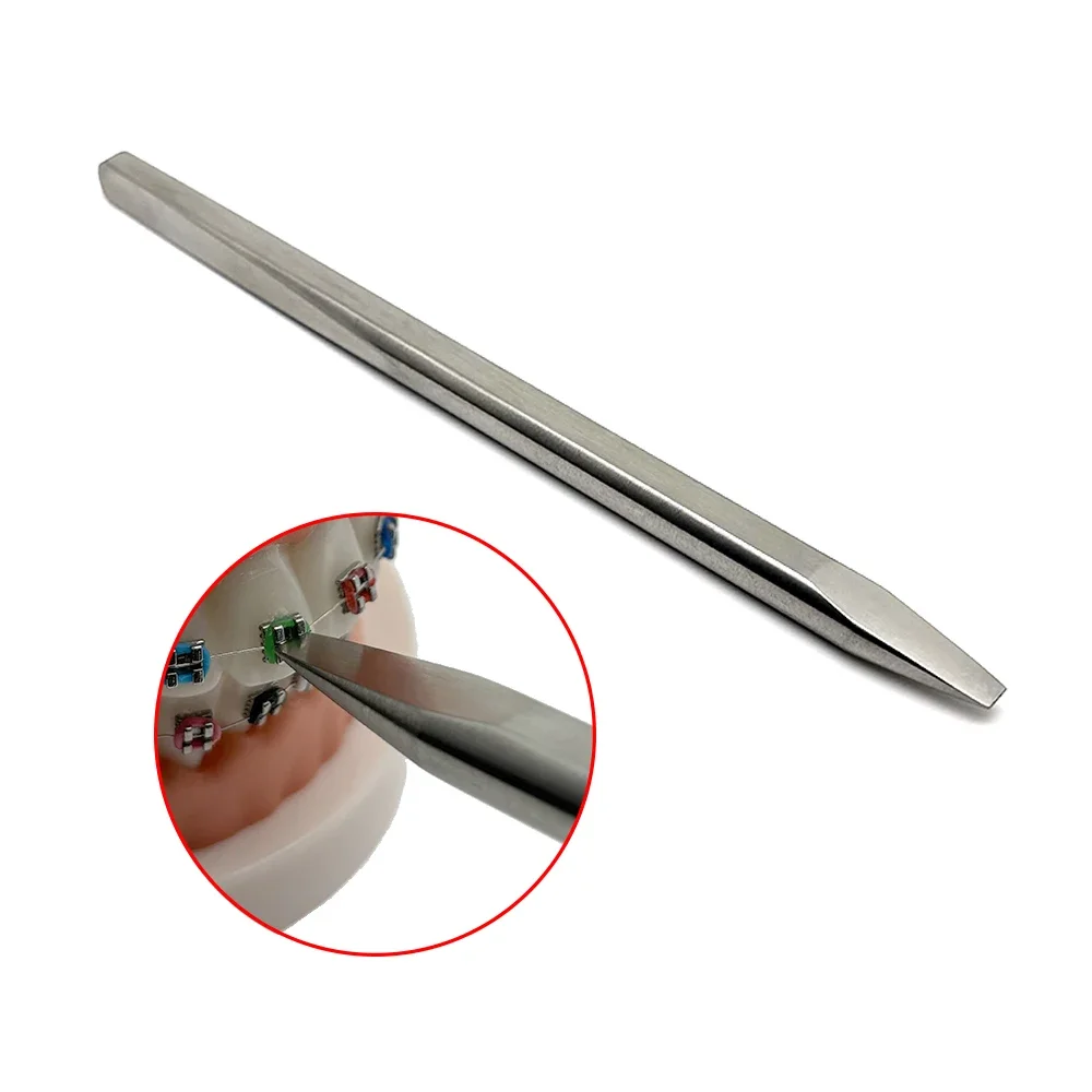 

Dental Bracket Lockpicks Self-Ligating Braces Opener Single End Orthodontic Oral Tool for Opening Self Ligating Passive Bracket