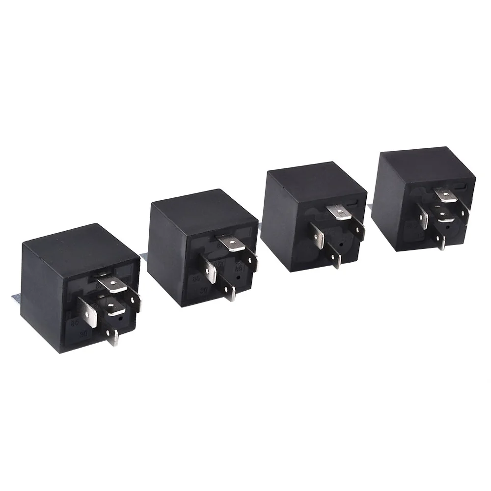 1 Stück Auto-Relais 12V 24V 40A 4P 5-polig Wasserdichtes Automobil-Relais JD1912 JD1914 JD2912 JD2914 Auto-Relais mit Kabelbaum und Relaissockel – Detail 11
