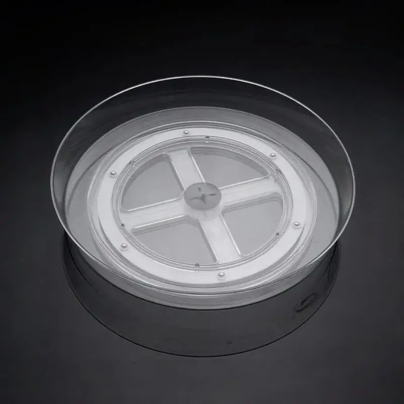 1Pcs 360 Degree Rotating Makeup Organizer Cosmetic Desktop Storage Lotion Display Case Makeup Perfume Organizer Perfume Tray