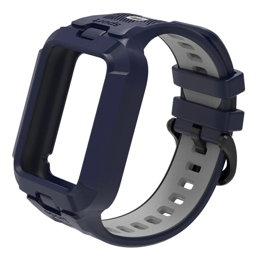 Case + Band voor Xiaomi Mi Band 8 9 10 Pro Allround beschermende bumper cover Shell-band voor Mi Band 8/9/10 Pro armband