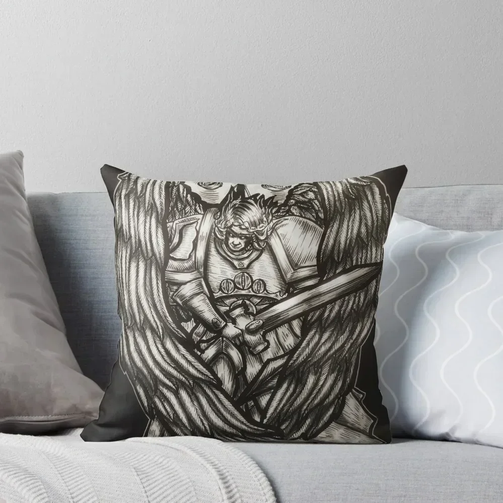 Portrait of Sanguinius Throw Pillow Decorative pillowcase Cushion Child Pillowcases Cushion Covers Sofa Couch Cushions pillow