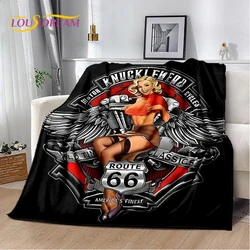 Retro America Historic Route 66,Mother Road,mãe Estrada Blanket,Soft Throw Blanket for Home Bedroom Bed Sofa Picnic Child Gift