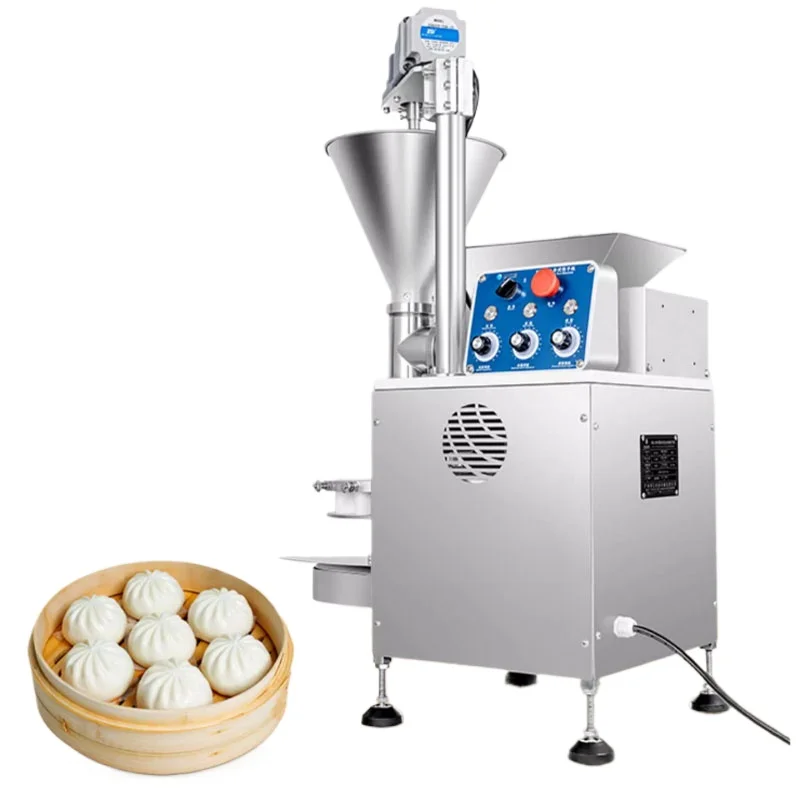 Máquina Comercial Automática de Fazer Pães Cozidos a Vapor, Máquina Multifuncional de Formar Pães de Carne para Cafeterias (personalizada)