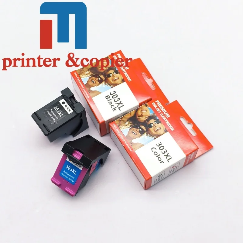 Cartuccia d'inchiostro compatibile 303XL per sostituzione HP303 per stampante HP 303 xl Envy Photo 6220 6230 6232 6234 7130 7134 7830