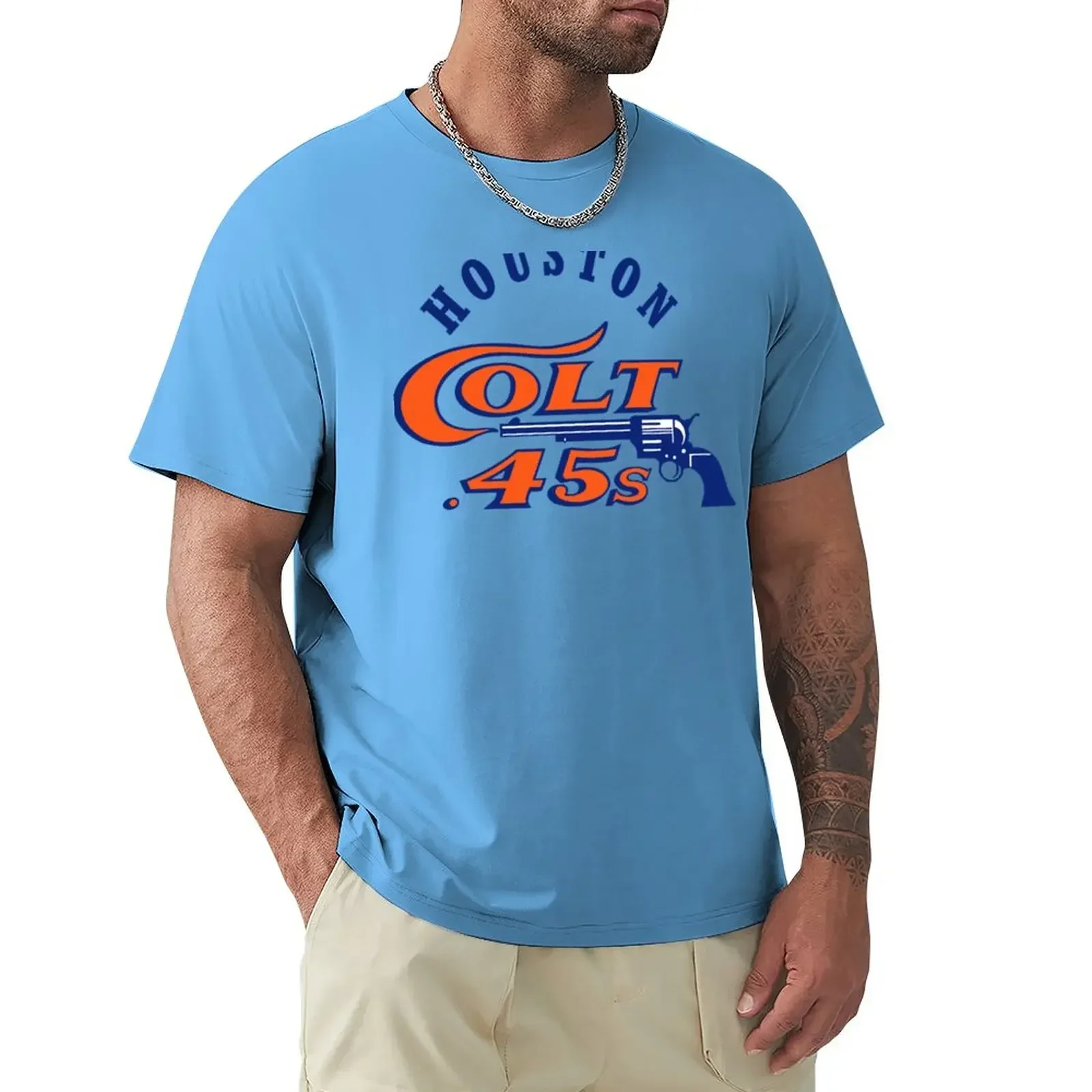 Houston Colt .45s Vintage T-Shirt anime stuff for a boy Men's t shirts