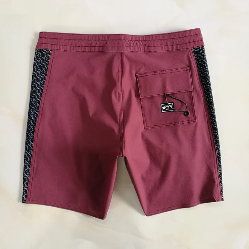 Men's Quick Dry Casual Sports Shorts Beach Pants Surfing Diving Swimming Trunks Lightweight Breathable Polyester Fabric