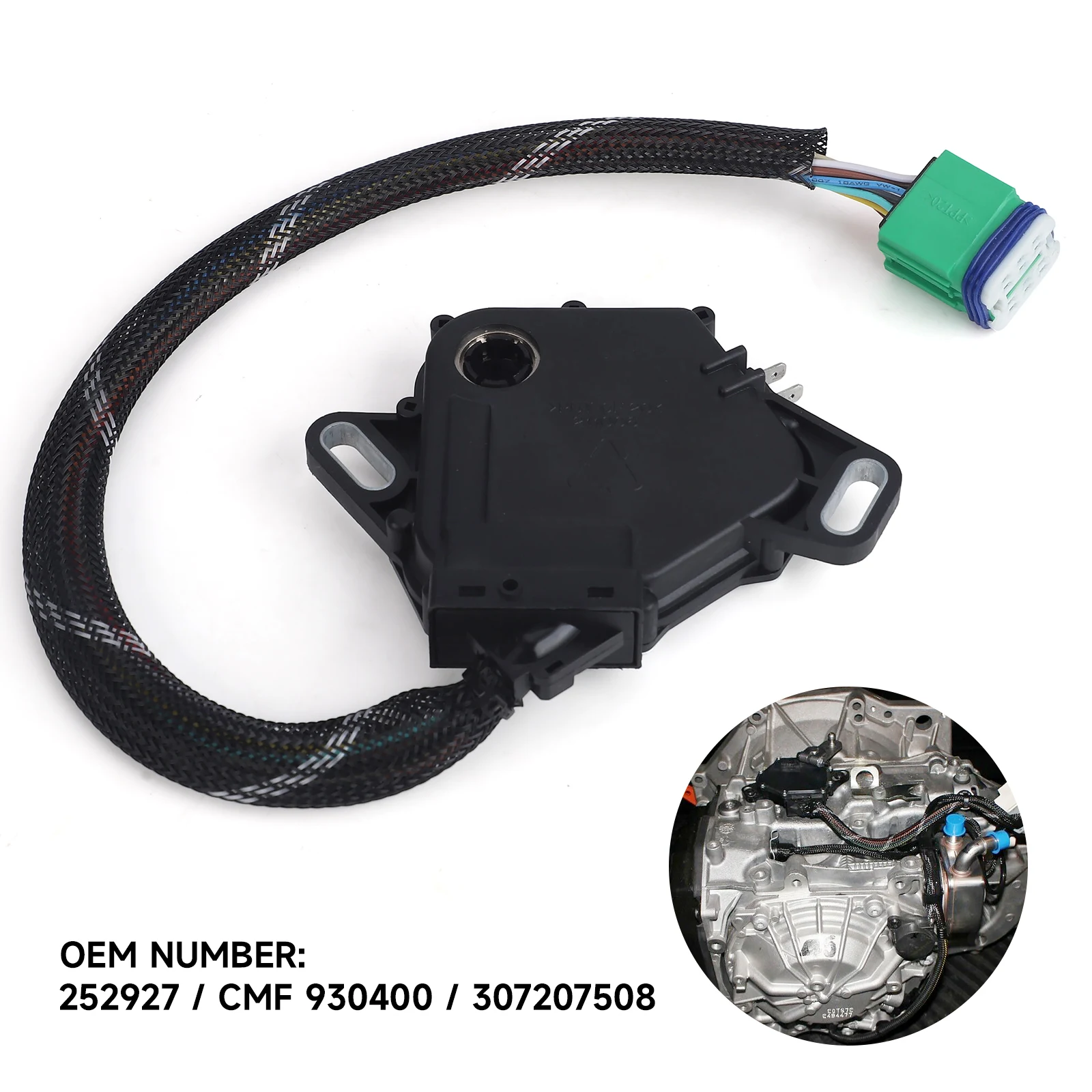 

Датчик положения селектора АКПП CNSPEED DPO 252927 для Citroen Renault C4 C5 AL4 Peugeot SKRZ AL4 307207508 CMF-930400