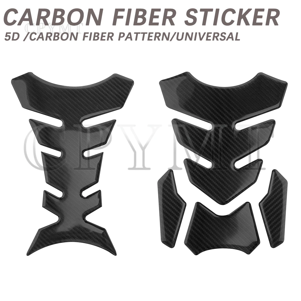 

1pcs Motorcycle Carbon Fiber Tank Pad Tankpad Protector racing sticker Universal fit for Harley Yamaha Suzuki Kawasaki Honda BMW
