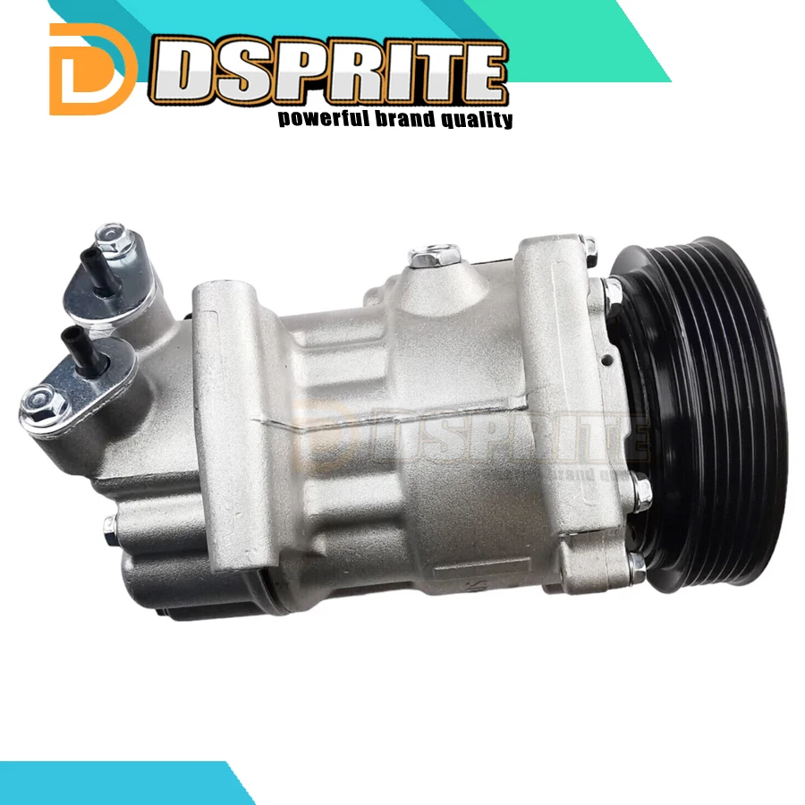 AC Compressor for Peugeot 206 307 CC 508 Citroen C2 C3 1450 1908 9655191580 9684480480 9800822280 6453XJ 6453QG 6453QE 6453QH