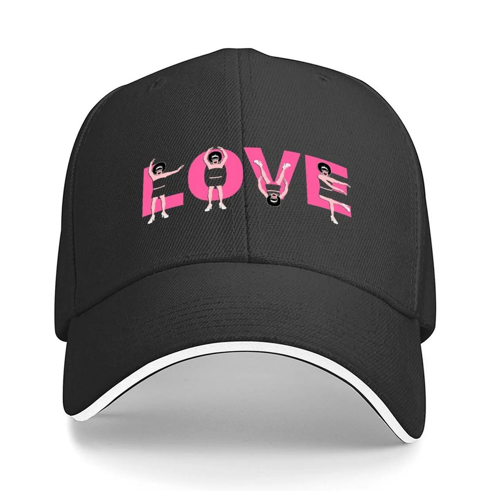 

Miss R - LOVE Baseball Cap Luxury Hat derby hat Designer Hat fashionable Women's Hats Men's