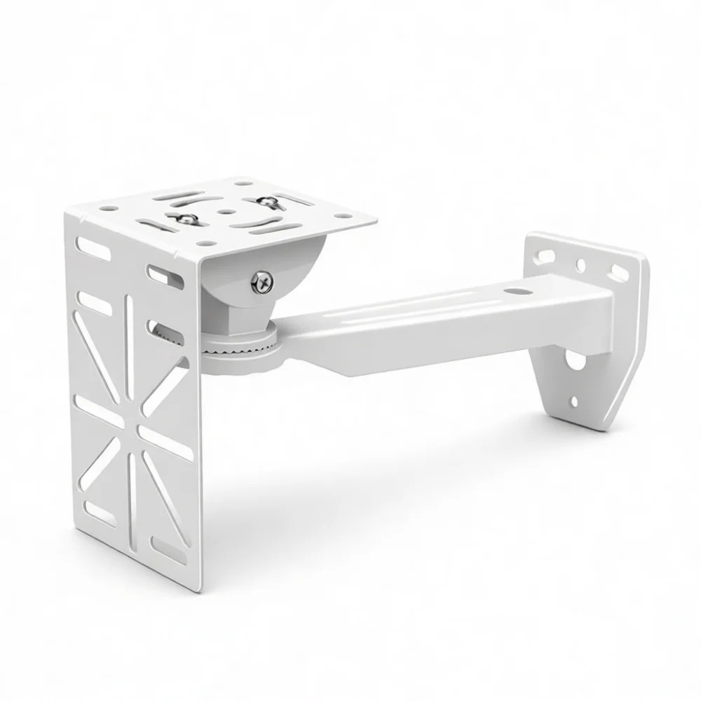 Durable Iron Camera Mounting Bracket Pole Wall Extension Arm Swivel Adapter For Outdoor Video Surveillance Systems