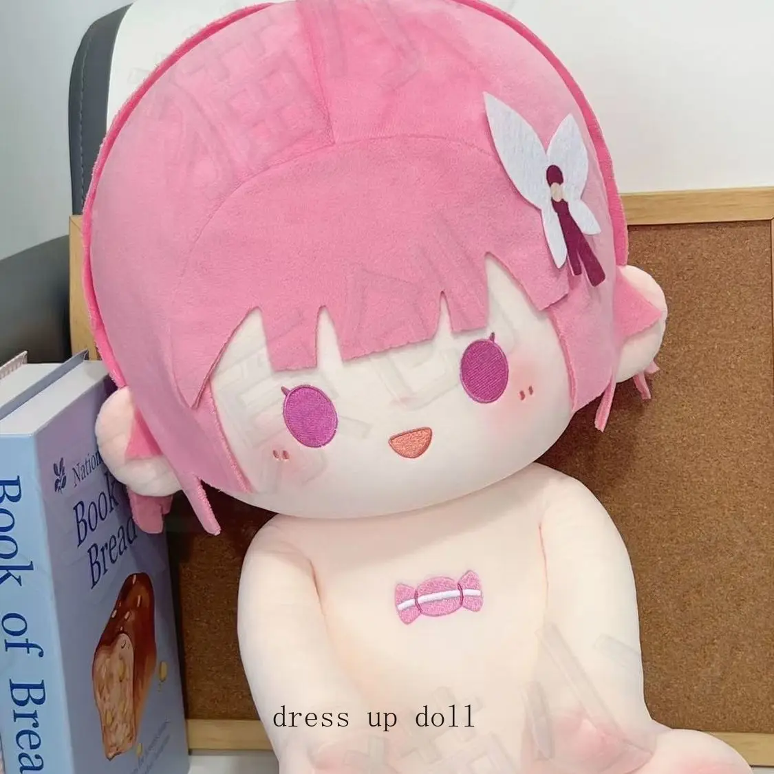 40cm Otori Emu Attributes Plush Doll Body Anime Soft Sitting Posture Toys Plushie Cartoon Dress Up Plushie Pillow Gift