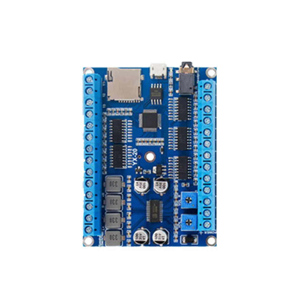 Triggerable MP3 Sound Module 20 Key One-on-oneTriggerable MP3 Playback Soundboard with Stereo Ouput 2 x 25Watts Amplifiers