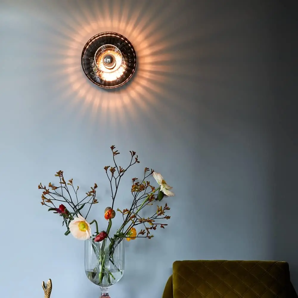 A19 Half Silver Mirror Top LED Filament Bulbs E27 Dimmable