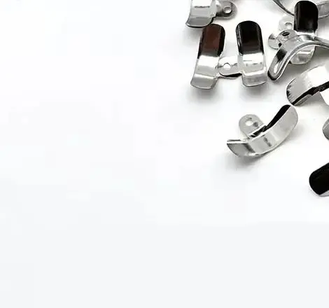 

50Pcs Dental Matrix Bands Sectional Contoured Metal Matrices Autoclavable Teeth Replacement Dentist Lab Oral Care Material