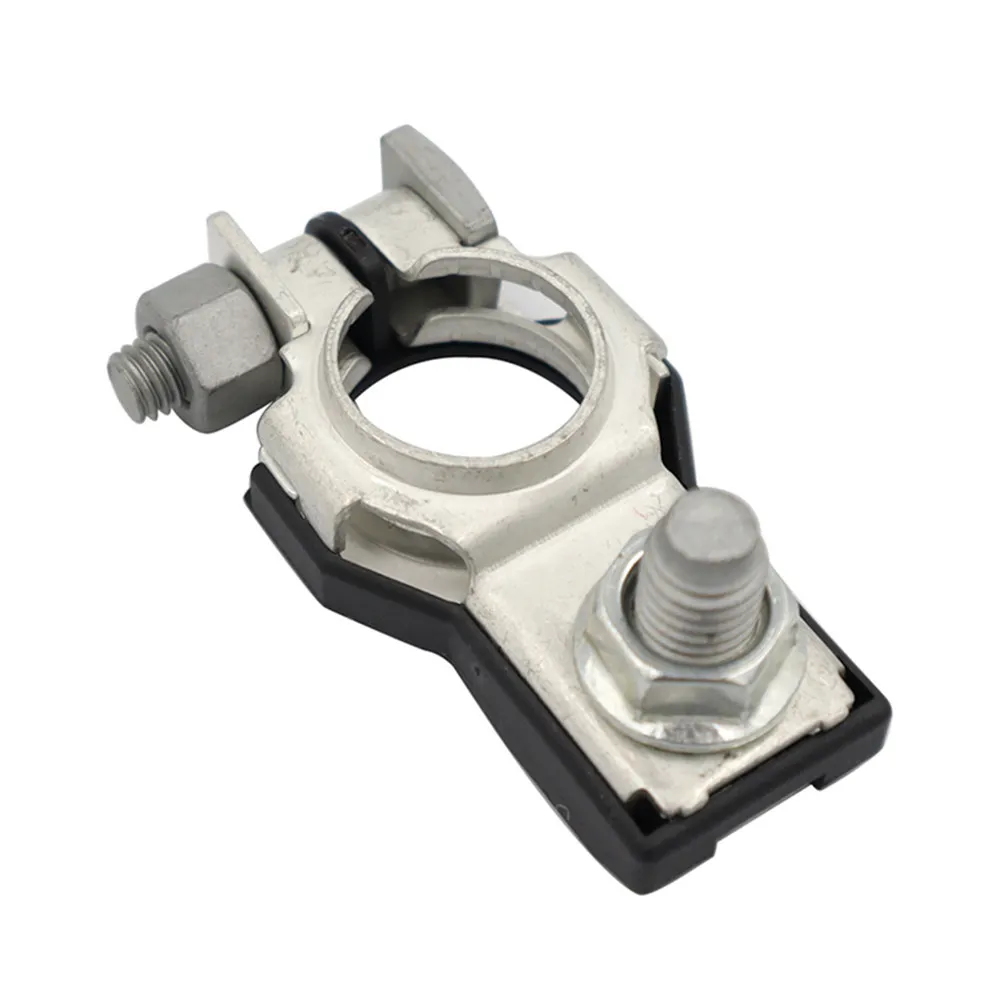 Car Battery Terminal Clamp Compatible 90982-05035 90982-06022 M8 Nut Positive Connector Plastic Insulated Corrosion Resistant