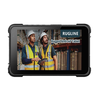 8 Inch Android 12 OS Industrial Tablet PC 8G+128G NFC 4G LTE Wifi IP67 Dustproof Waterproof Shockproof Rugged Data Collector