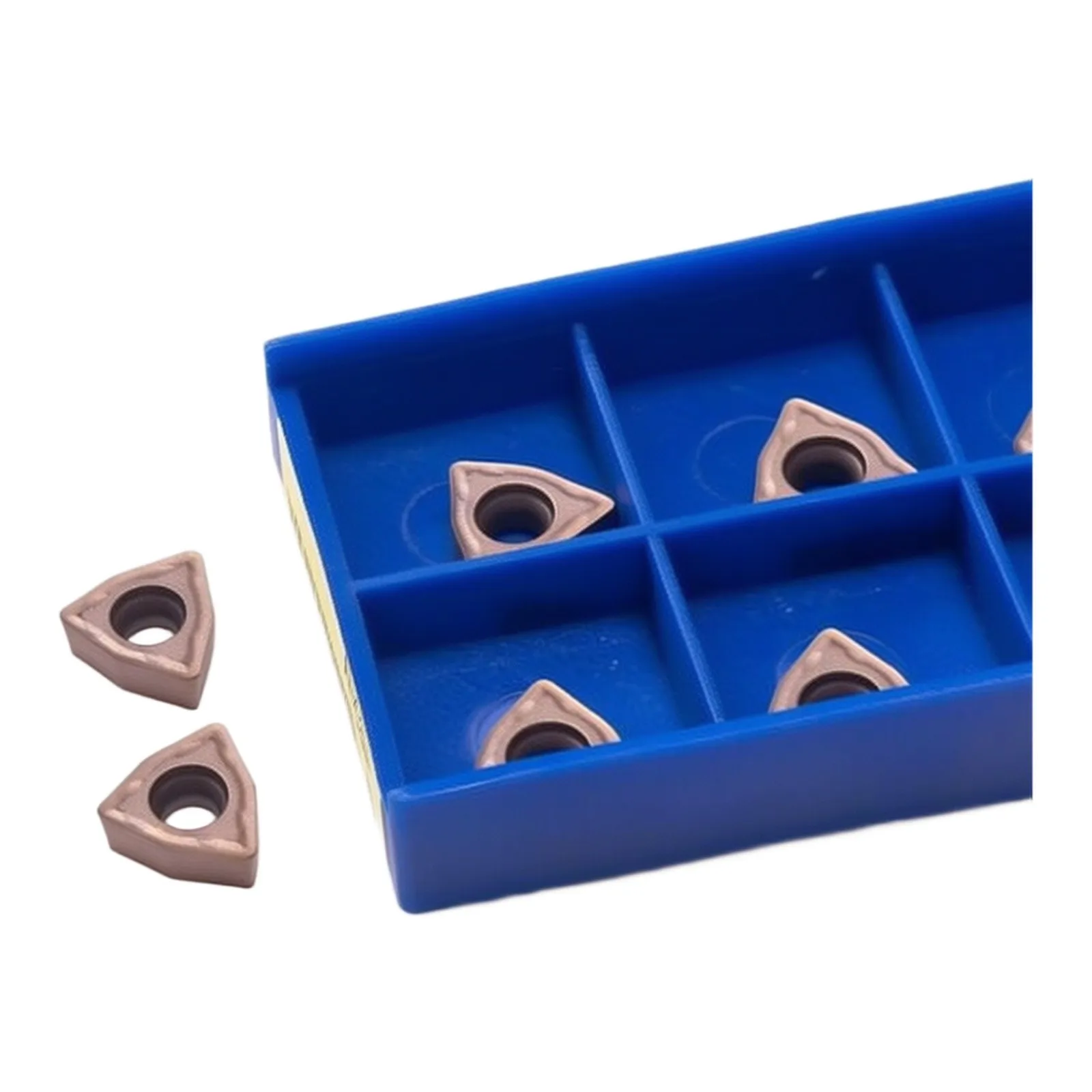 U Drill Blade WCMT050308FN ACZ330 Carbide U Drill Insert for Efficient and Smooth Drilling (Pack of 10) U Drill