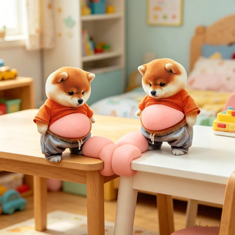 Children's anti-collision stickers for home and outdoor areas prone to bumps; cute designs, stress-relieving pet stickers