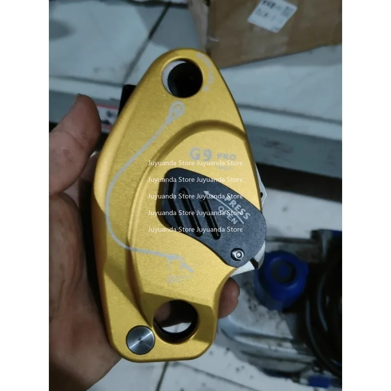 

Anti-panic Descender Speed Drop Equipment 10.5mm Manual Descender Protector Rope Descender 9279