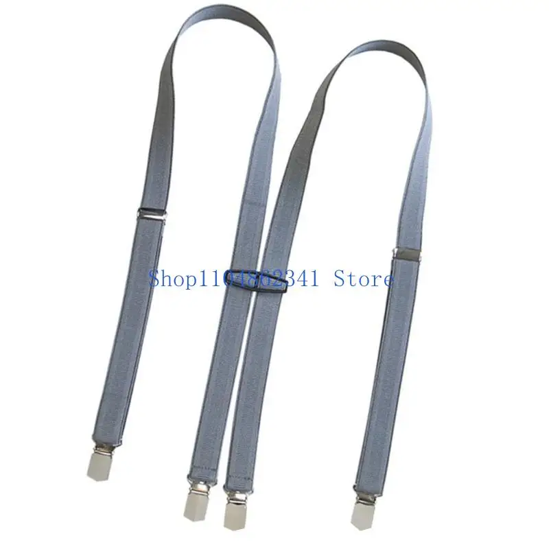 5asd Những người nam thoải mái với thiết kế hình chữ H và clip kim loại để mặc quần áo đàn hồi không trượt an toàn