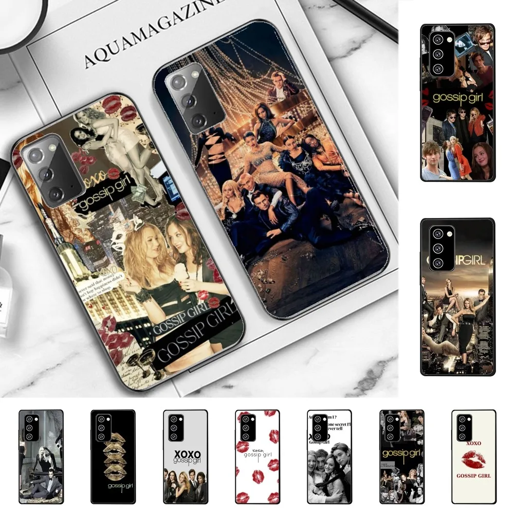 G-Gossips Girl Phone Case For Samsung Note 8 9 10 20 Pro Plus Lite M 10 11 20 30 21 31 51 A 21 22 42 02 03