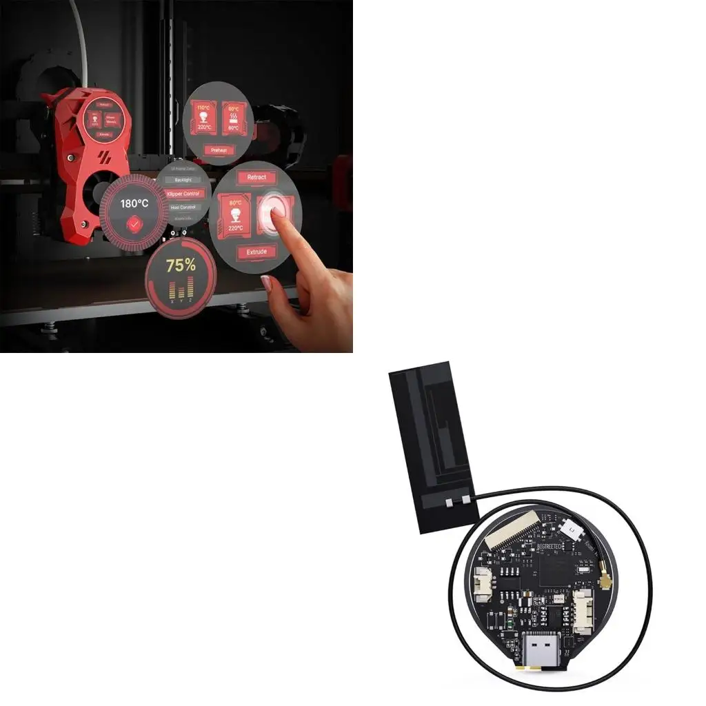 

Display Screen Open Source Upgraded For Klipper Voron 3D Printer Open Source Show Printer Easy Installation Screen