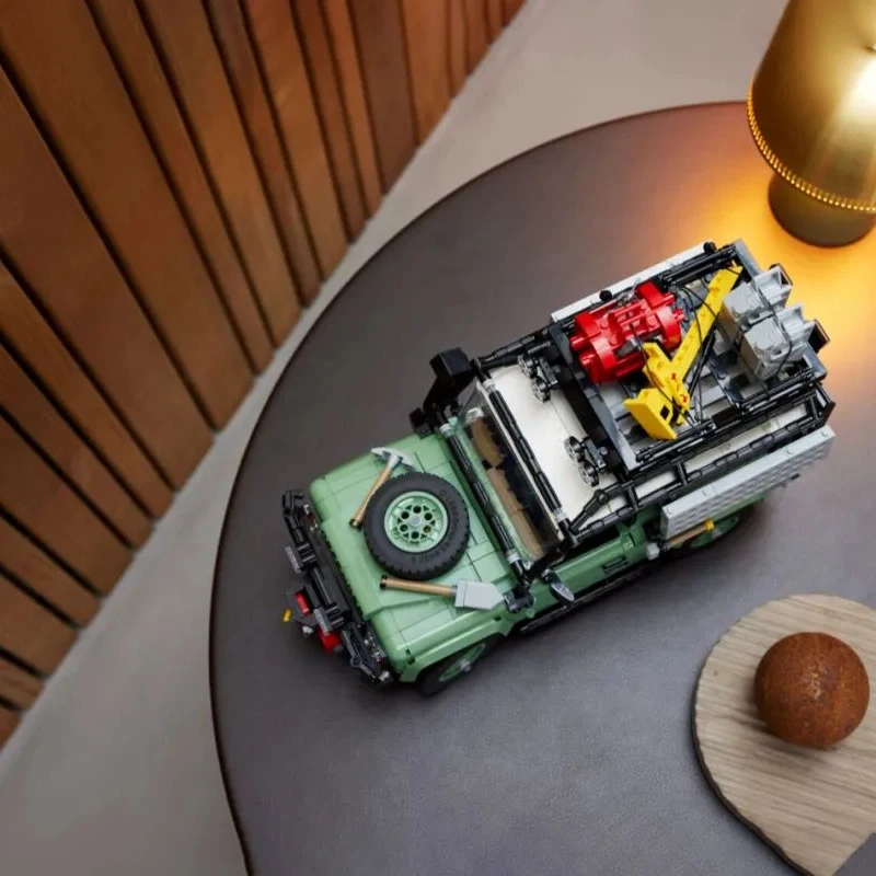 Új hightech Természetében gyökerező rovered Védő 90 Tetőcserép Összeegyeztethető 10317 szuper off-road Versenyzés autó Lakóház blocks gyerekeknek toys ajándékok 2336pcs