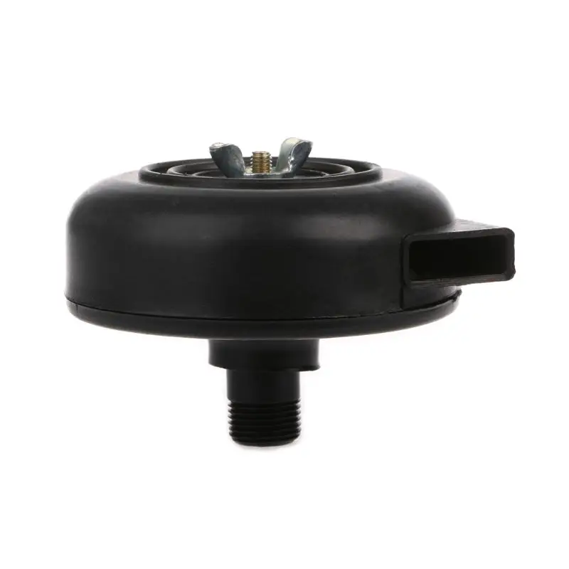 16/20mm Nhựa đen Ống xả có ren Bộ giảm tiếng ồn Bộ lọc không khí Bộ giảm thanh Co